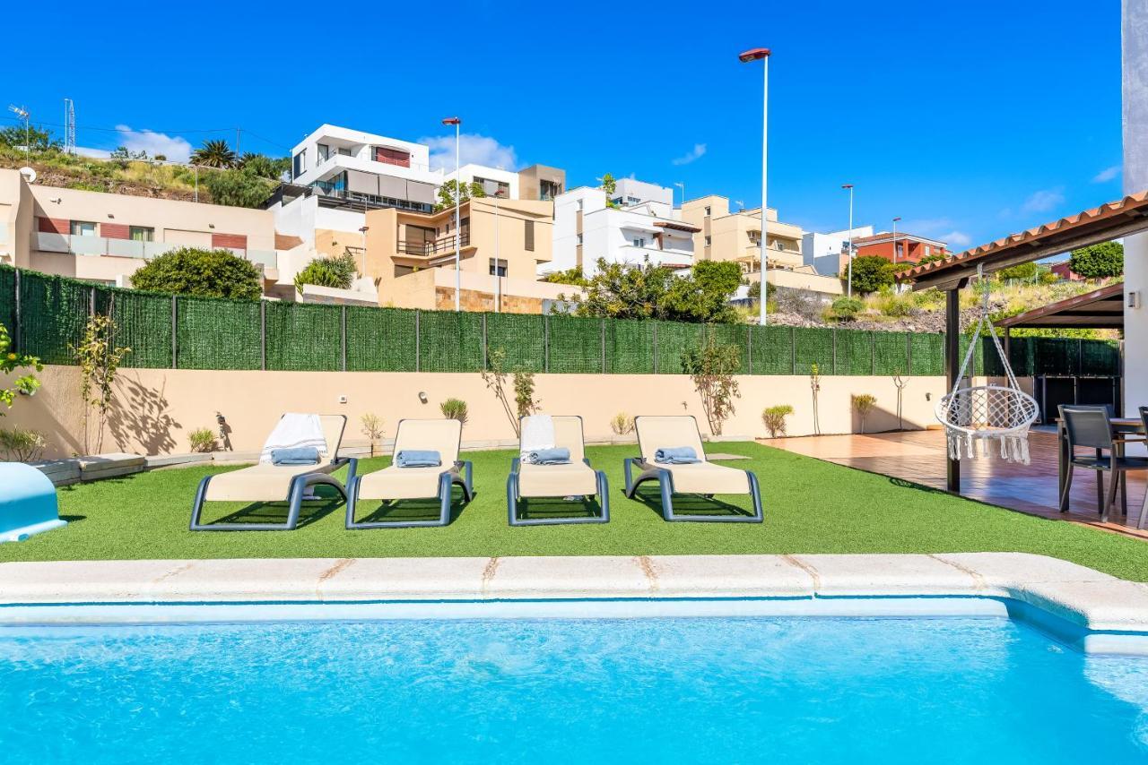 Villa With Private Pool And Workspace Candelaria Luaran gambar