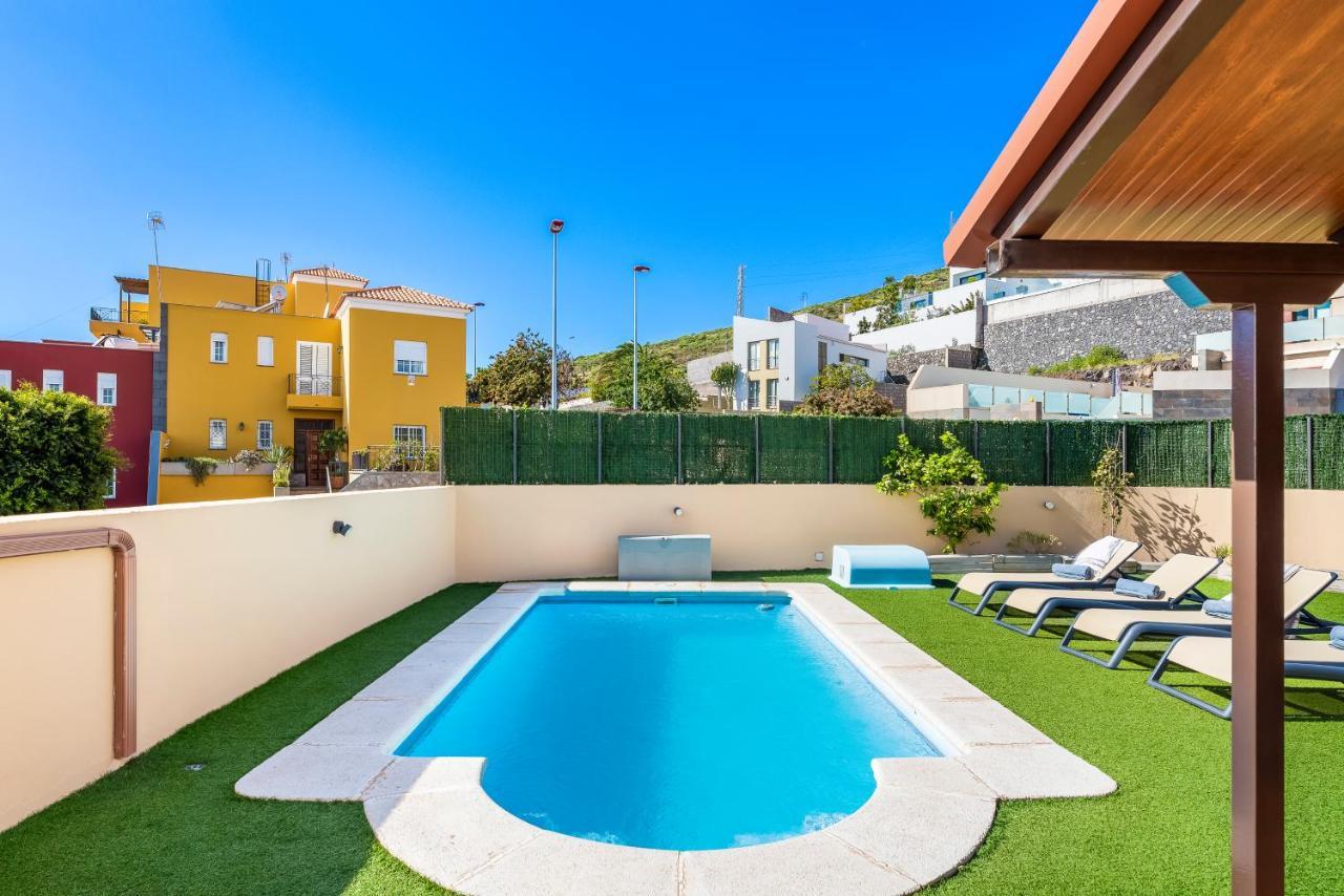 Villa With Private Pool And Workspace Candelaria Luaran gambar