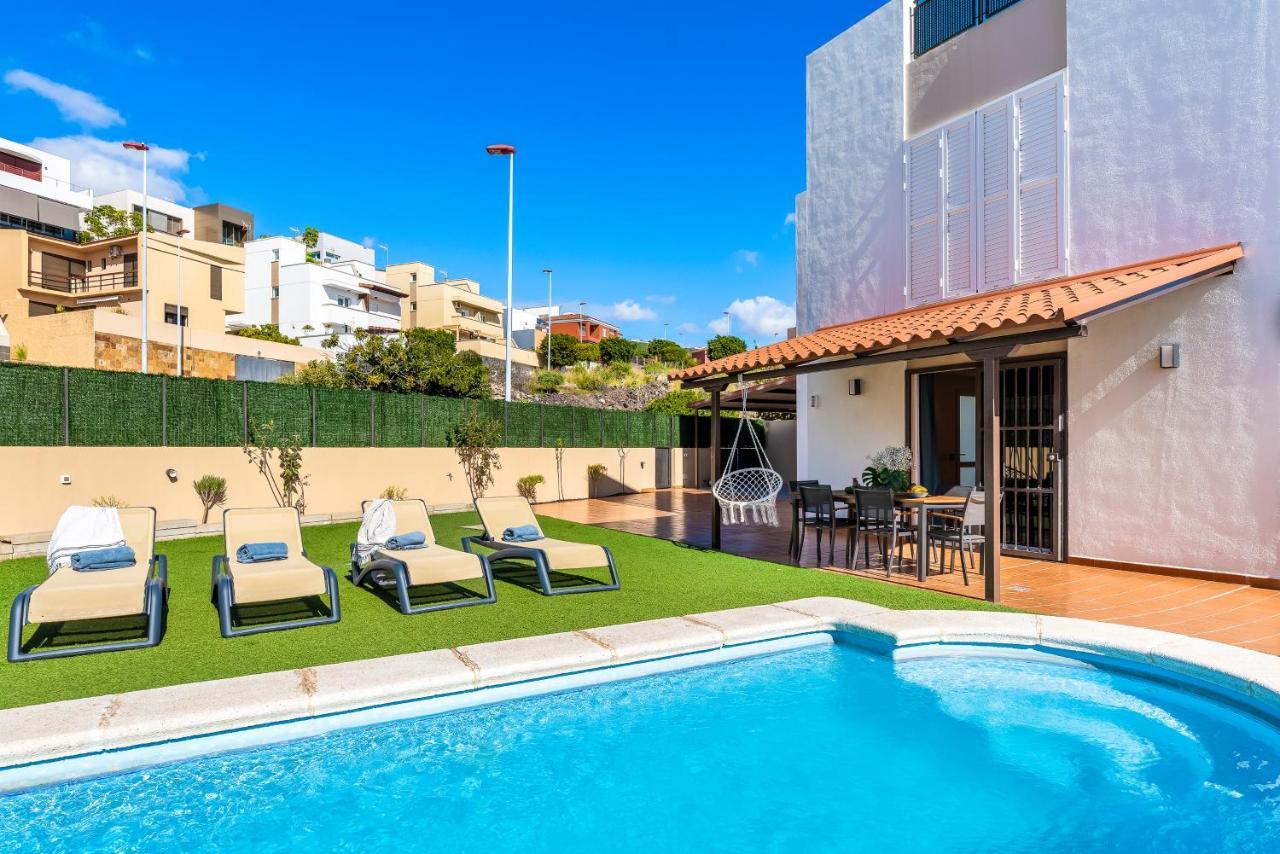 Villa With Private Pool And Workspace Candelaria Luaran gambar